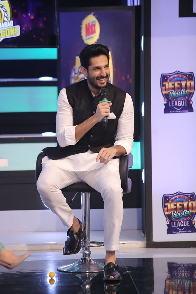 Humayun Saeed, Adnan Siddiqui, Kubra Khan and Bilal Ashraf in Jeeto Pakistan Ramazan League