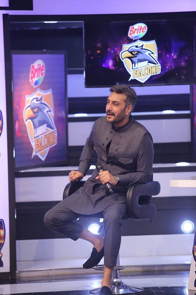 Humayun Saeed, Adnan Siddiqui, Kubra Khan and Bilal Ashraf in Jeeto Pakistan Ramazan League