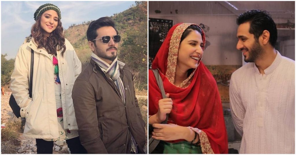 BTS Pictures From Wahaj Ali, Ramsha Khan Starrer Meri Chaar Shaadiyan