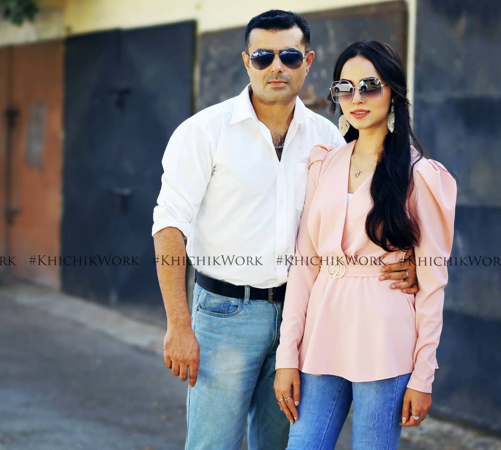 Nimra Khan Takes A Bicycle Ride With Husband