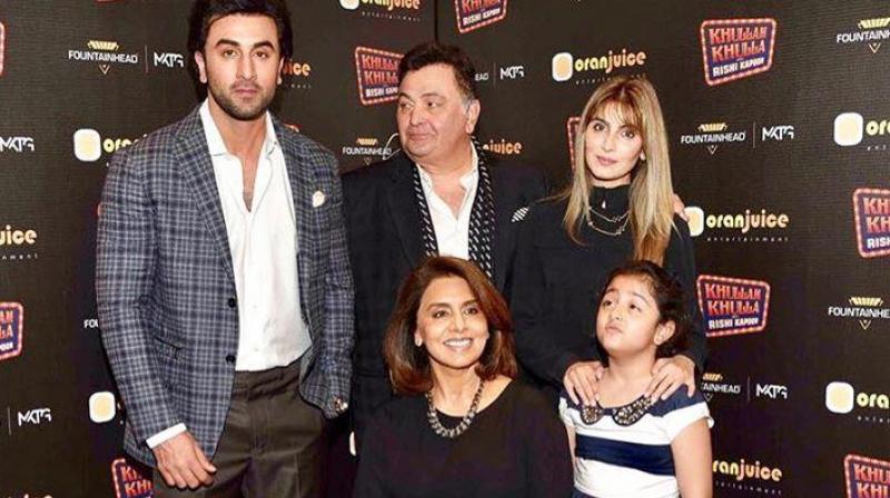 Rishi Kapoor- Complete Family Information