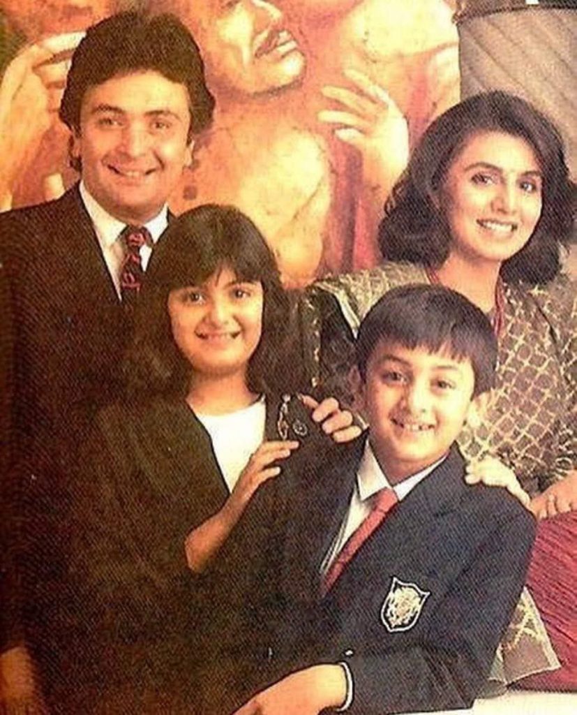 Rishi Kapoor- Complete Family Information