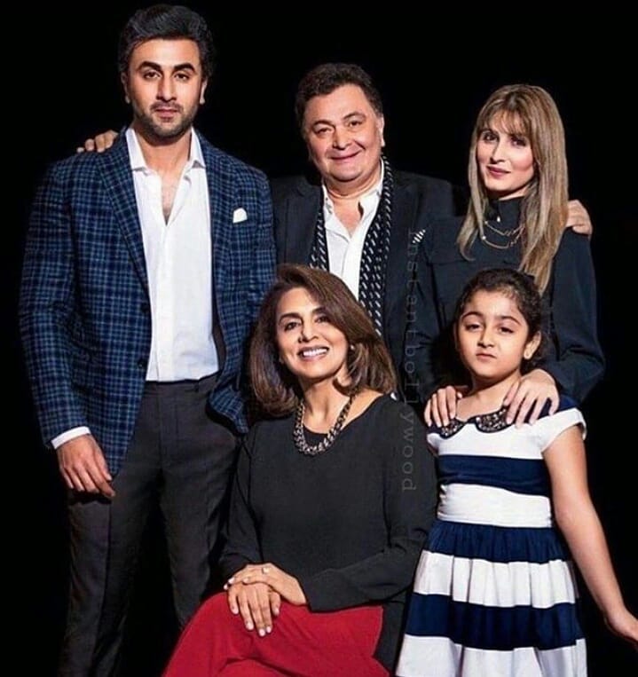 Rishi Kapoor- Complete Family Information