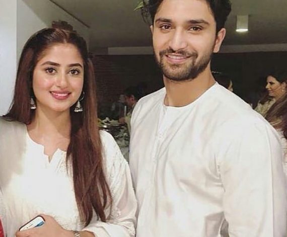 Ahad Raza Mir Wife Sajal Aly | Romantic Pictures | Reviewit.pk