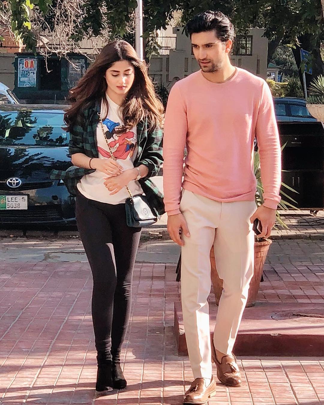 Cutest Pictures Of Our Favorite Ahad & Sajal Together