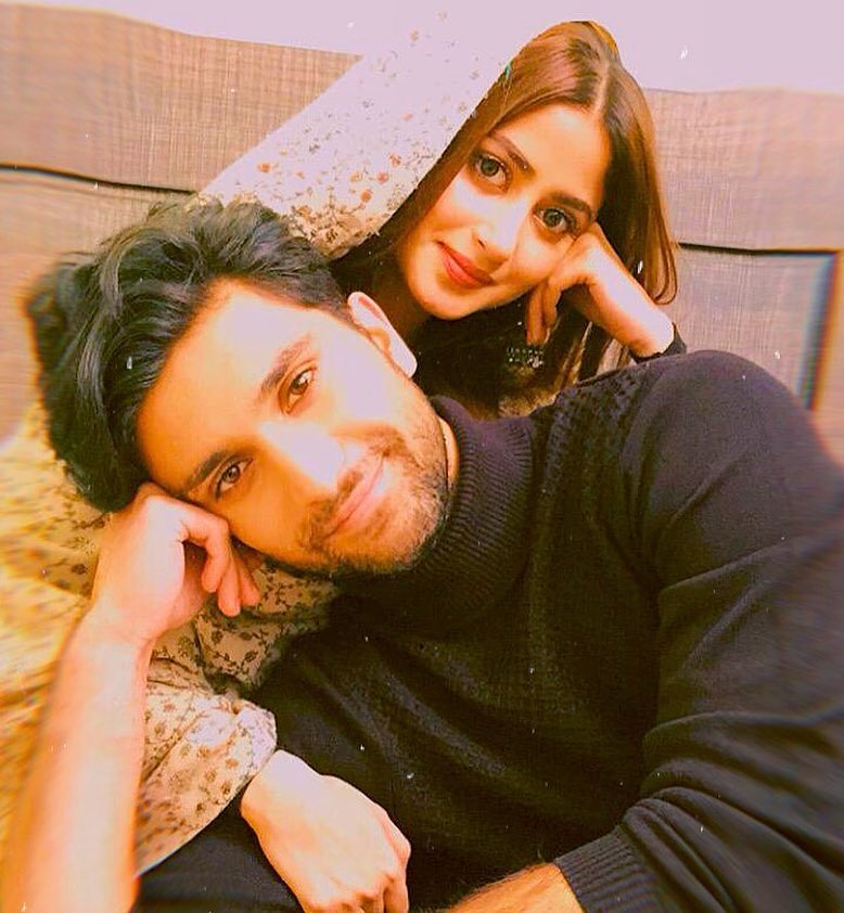 Cutest Pictures Of Our Favorite Ahad & Sajal Together
