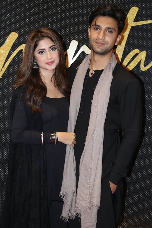 Ahad Raza Mir Wife Sajal Aly | Romantic Pictures