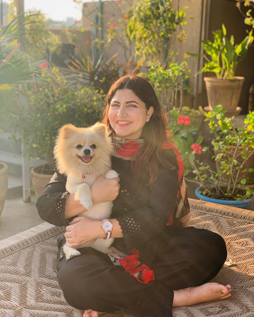 Shagufta Ejaz at her Rooftop Village - Beautiful Pictures