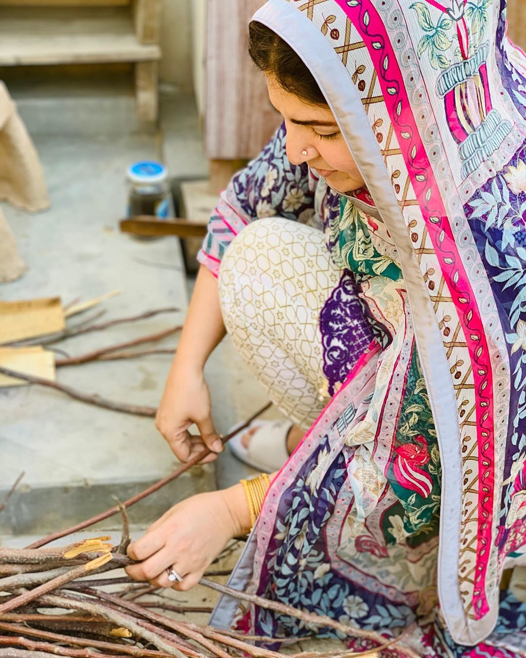 Shagufta Ejaz at her Rooftop Village - Beautiful Pictures