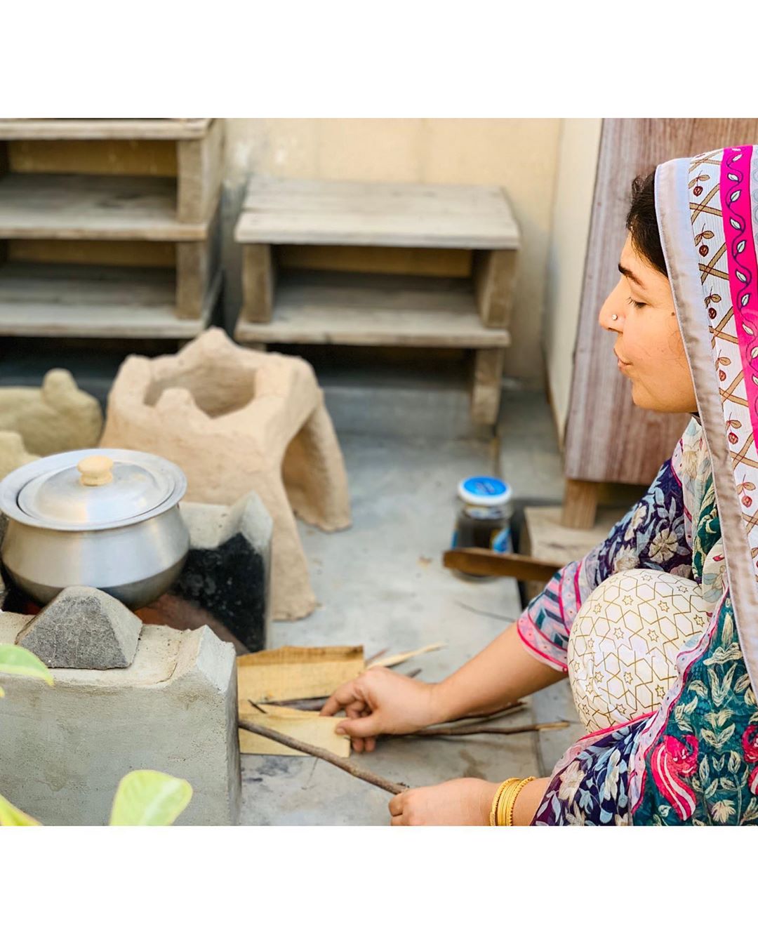 Shagufta Ejaz at her Rooftop Village - Beautiful Pictures