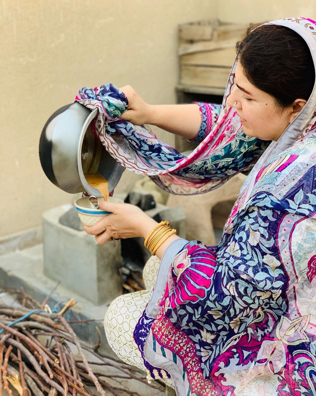 Shagufta Ejaz at her Rooftop Village - Beautiful Pictures