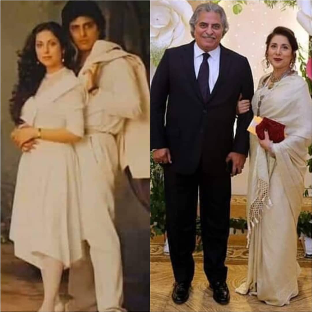 Throwback Pictures of Usman Peerzada and Samina Peerzada