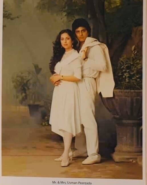 Throwback Pictures of Usman Peerzada and Samina Peerzada