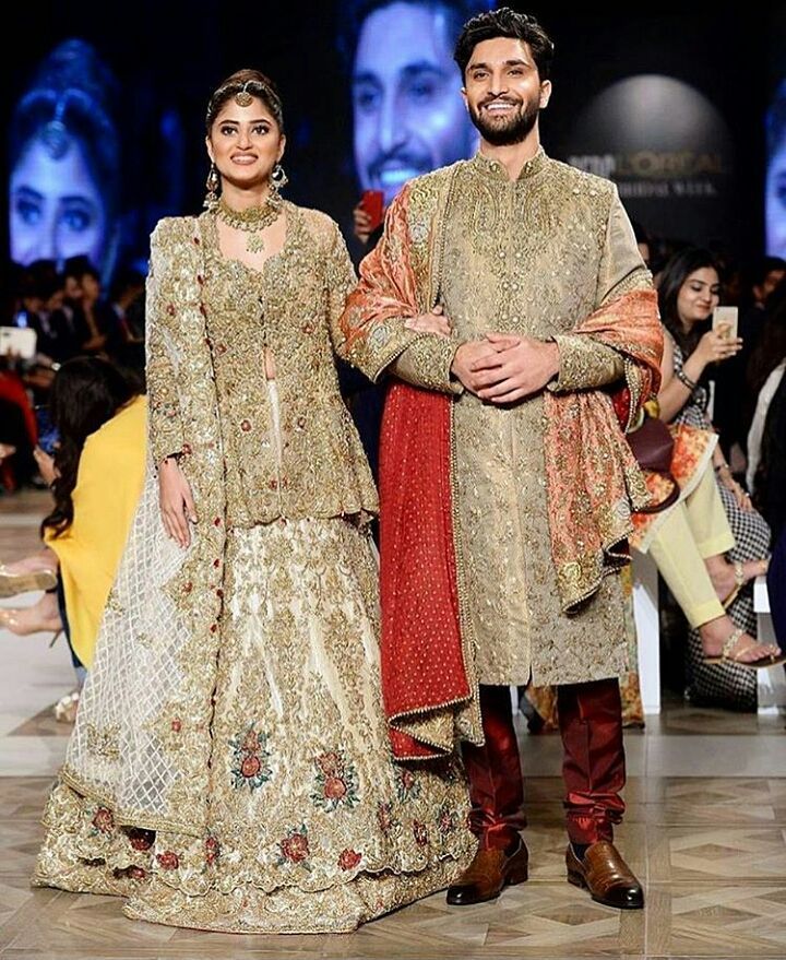 Ahad Raza Mir Wife Sajal Aly | Romantic Pictures