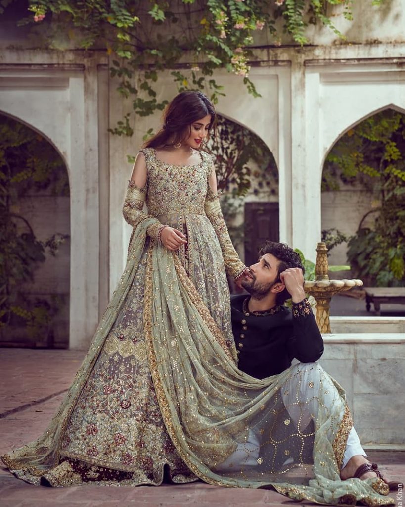 Ahad Raza Mir Wife Sajal Aly | Romantic Pictures