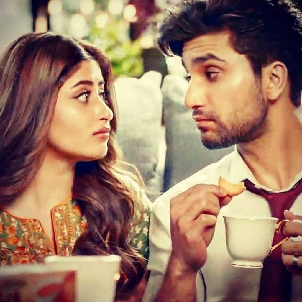 Ahad Raza Mir Wife Sajal Aly | Romantic Pictures