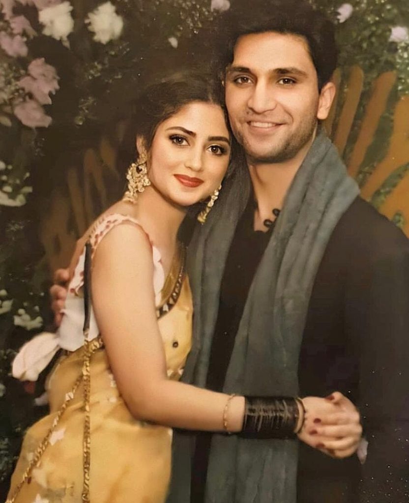 Ahad Raza Mir Wife Sajal Aly | Romantic Pictures