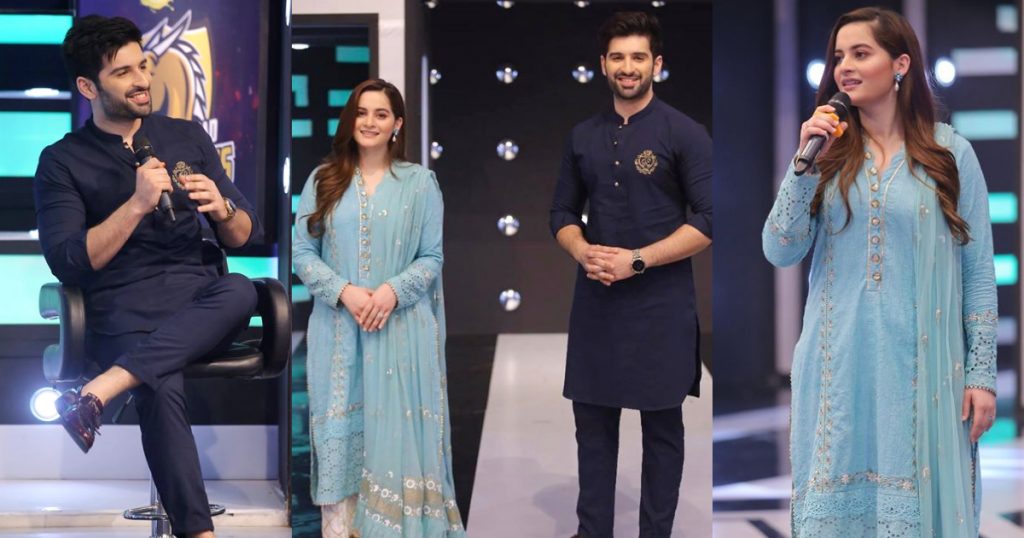 Aiman Khan And Muneeb Butt In Jeeto Pakistan League Ramzan Special