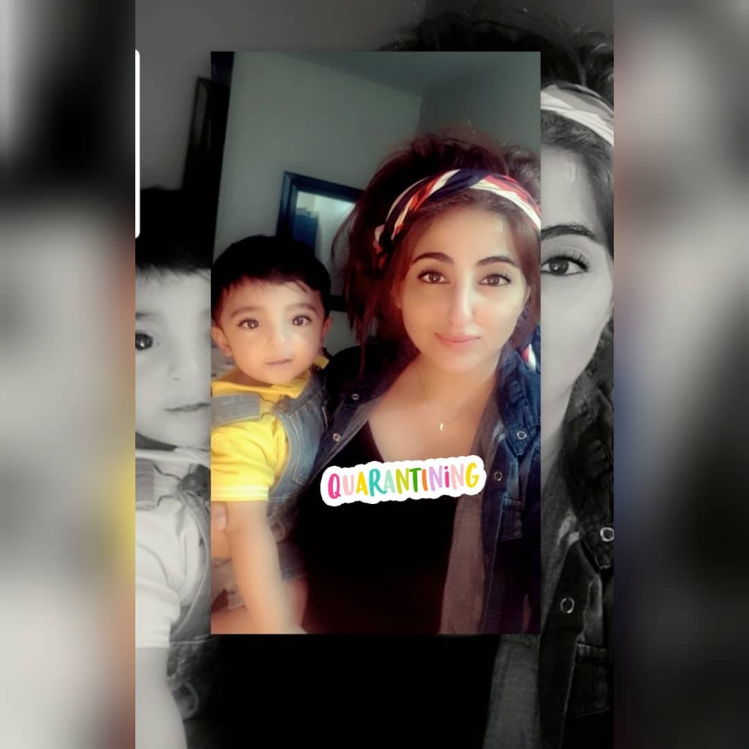 Actress And Host Fatima Sohail Latest Beautiful Pictures with Her Son