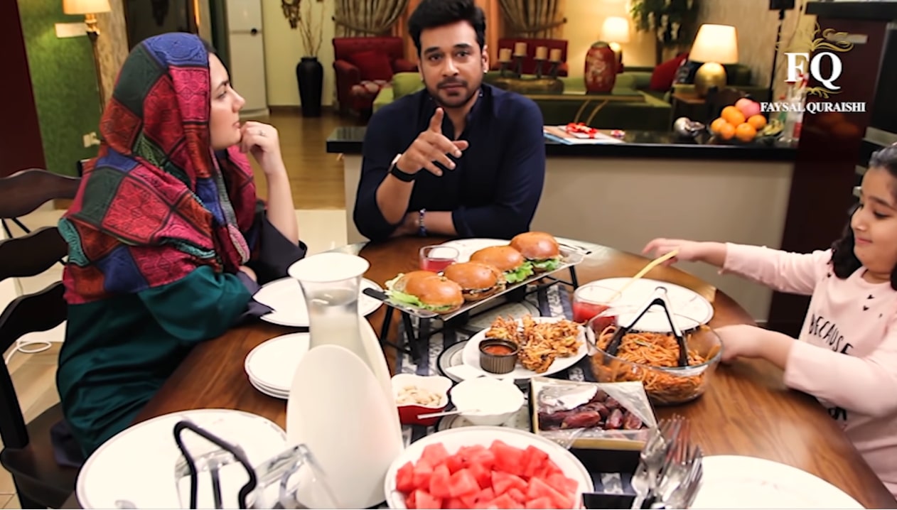 Faysal Qureshi Cooking Iftari with his Family