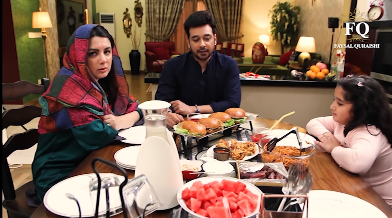 Faysal Qureshi Cooking Iftari with his Family