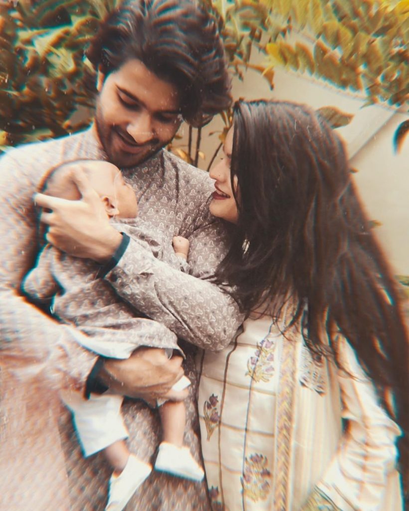 Pictures From Feroze Khan Son's First Birthday