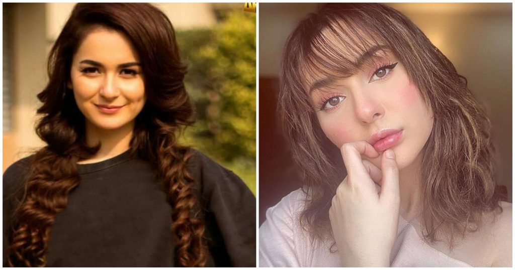 People Think Hania Aamir's Latest Look Is Her Surgery Gone Wrong