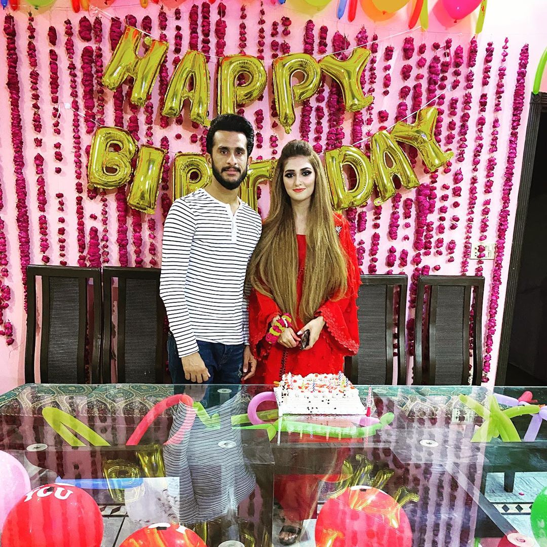 Cricketer Hassan Ali Wife Samyah Khan Birthday Pictures