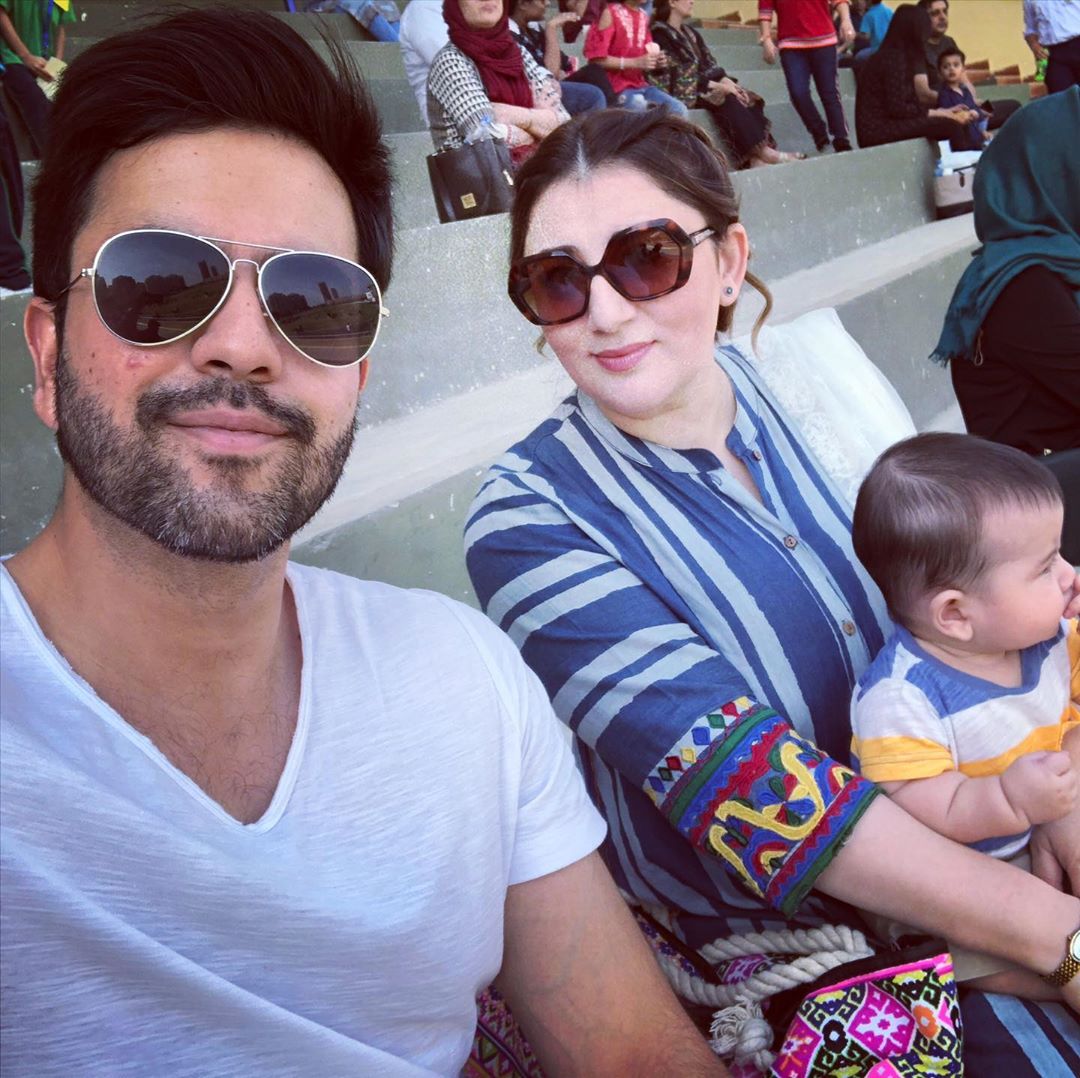 Actor Junaid Khan Latest Pictures with his Beautiful Family