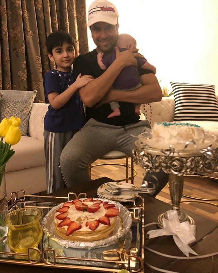 Actor Junaid Khan Latest Pictures with his Beautiful Family