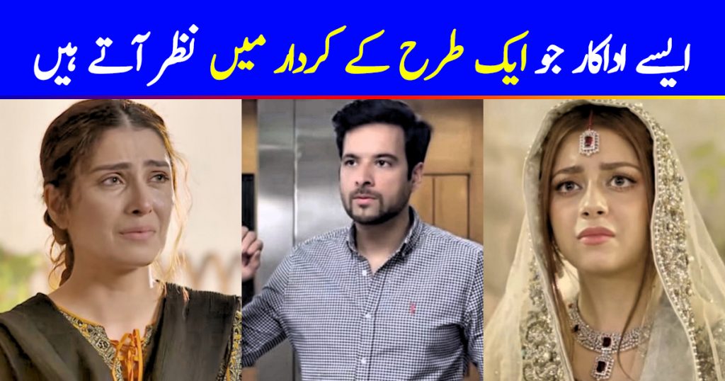 Pakistani Actors Who Are Being Typecast