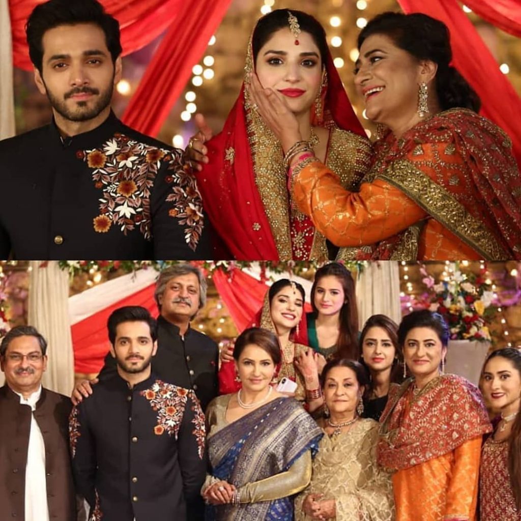 BTS Pictures From Wahaj Ali, Ramsha Khan Starrer Meri Chaar Shaadiyan