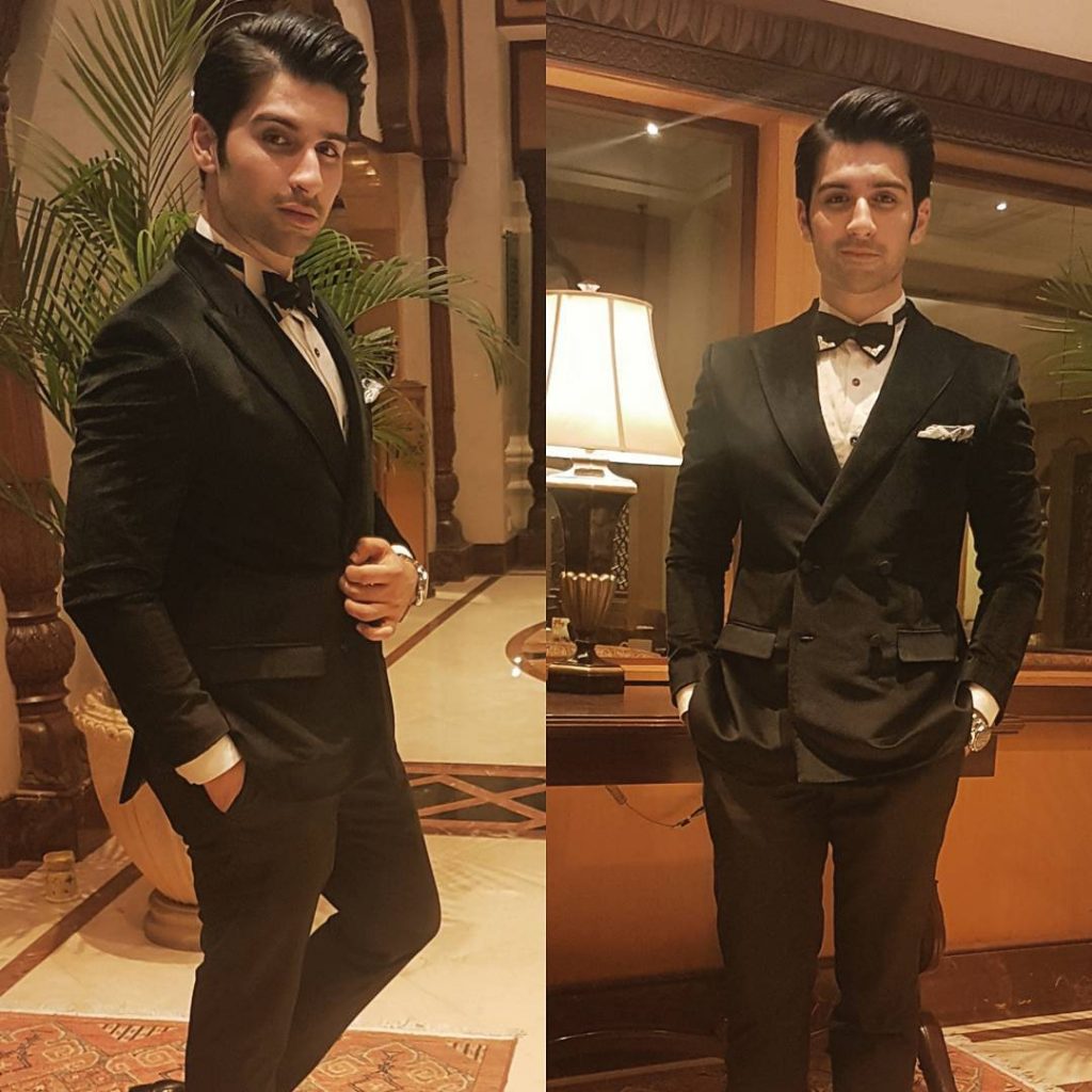Pictures of Muneeb Butt in Formal Suits