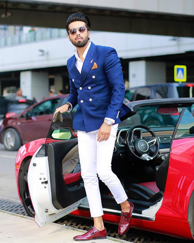 Fahad mustafa cheap prince coat