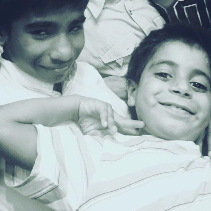 Lively Pictures of Nadia Jamil with her Sons | Reviewit.pk