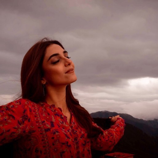 Gorgeous Maya Ali in Red Dresses