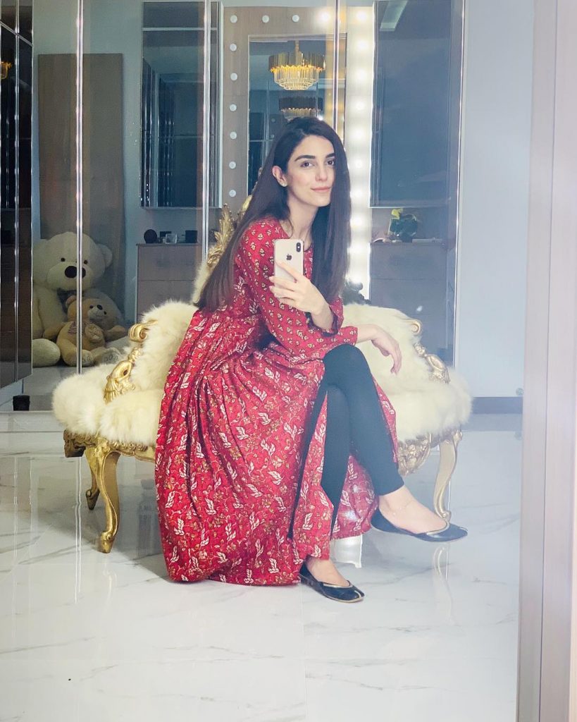 Gorgeous Maya Ali in Red Dresses