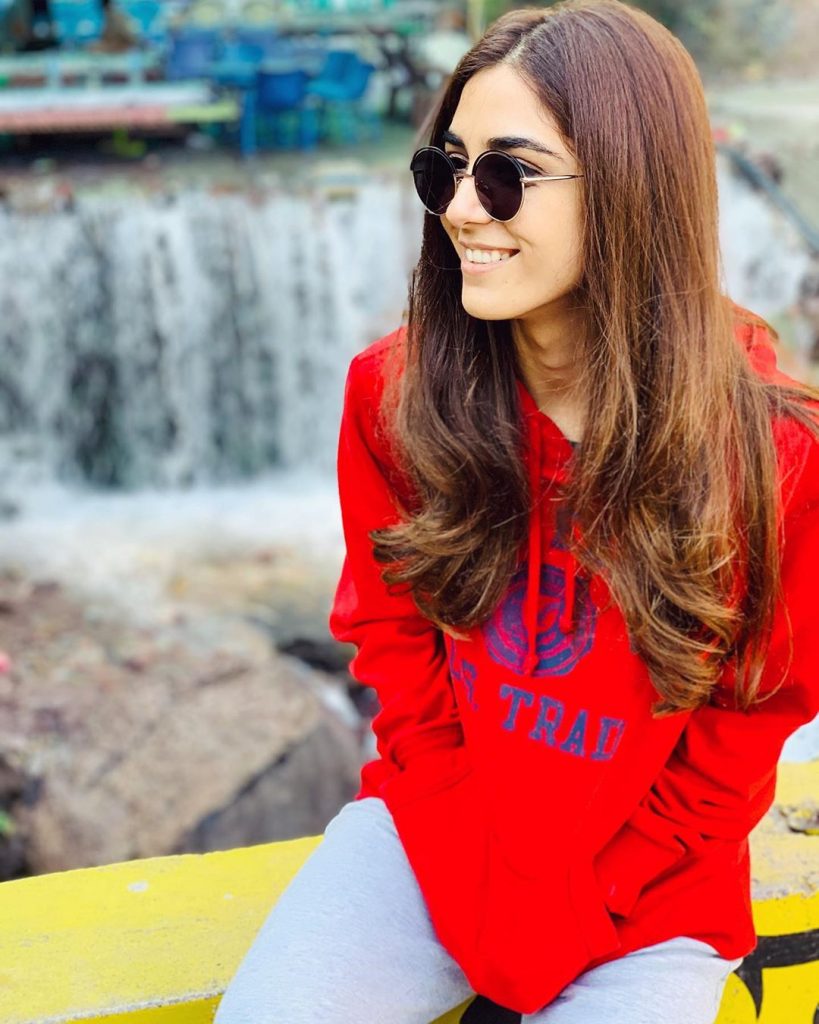 Gorgeous Maya Ali in Red Dresses