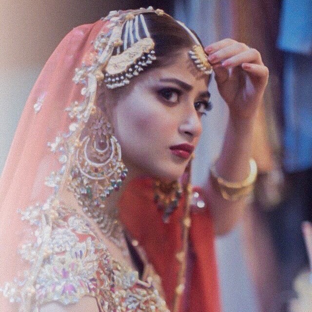 Beautiful Sajal Ali's Clicks From Her Bridal Photo Shoots