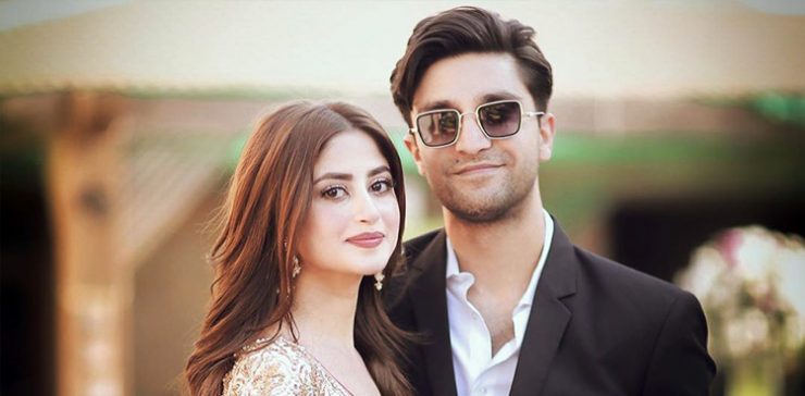 Ahad Raza Mir Wife Sajal Aly | Romantic Pictures | Reviewit.pk