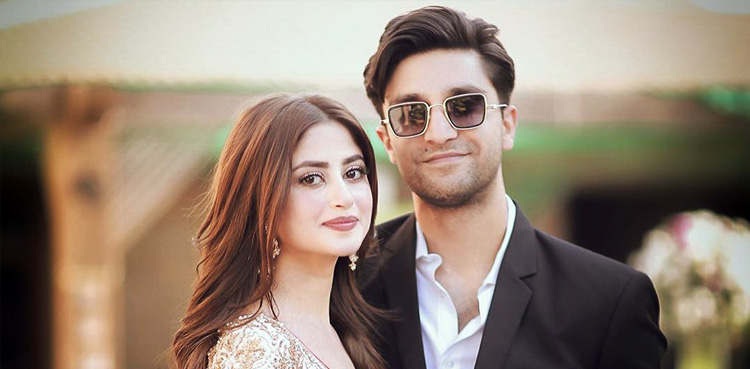 Ahad Raza Mir Wife Sajal Aly | Romantic Pictures