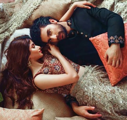 Sajal Ali With Husband - Romantic Pictures