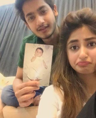 Sajal Aly's Brother Shares An Adorable Picture From Her Wedding