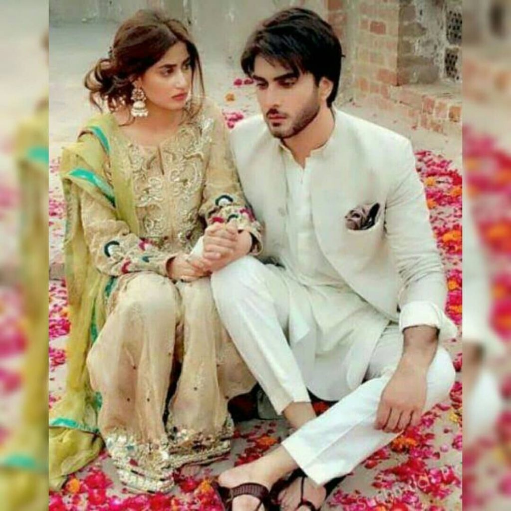 Sajal Aly Winks And Imran Abbas Loses His Heart