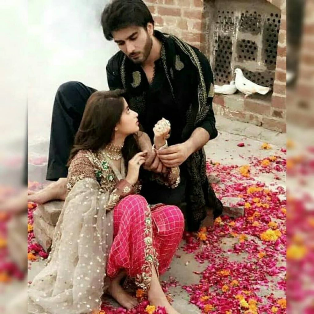 Sajal Aly Winks And Imran Abbas Loses His Heart