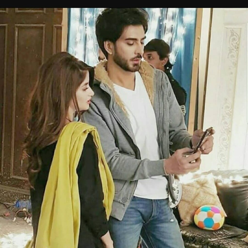 Sajal Aly Winks And Imran Abbas Loses His Heart