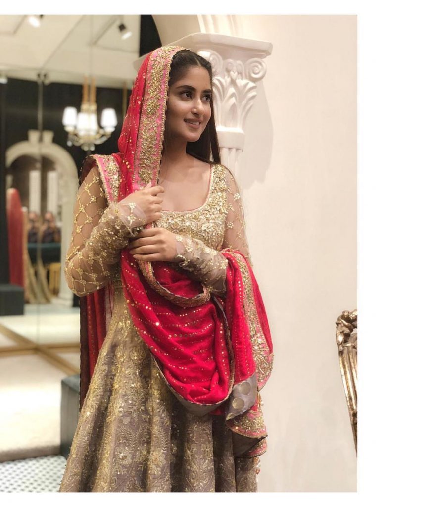 Golden is Sajal Ali's Color - Check Out