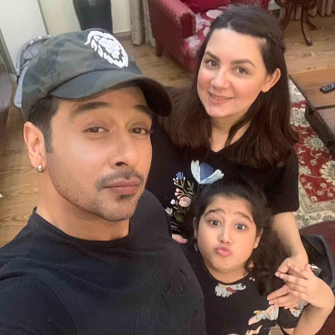 Faysal Qureshi Spending Quality Time with his Family in Lock Down