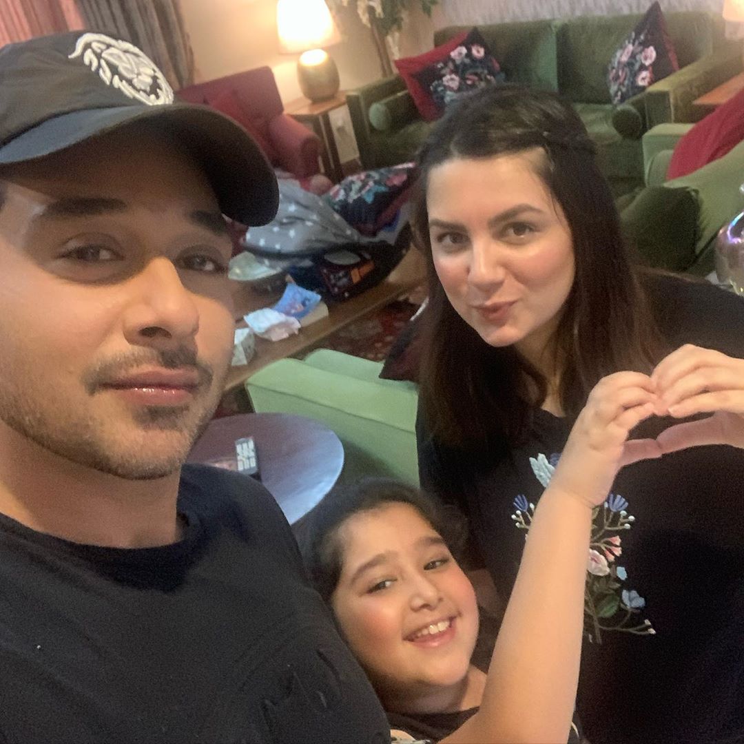 Faysal Qureshi Spending Quality Time with his Family in Lock Down