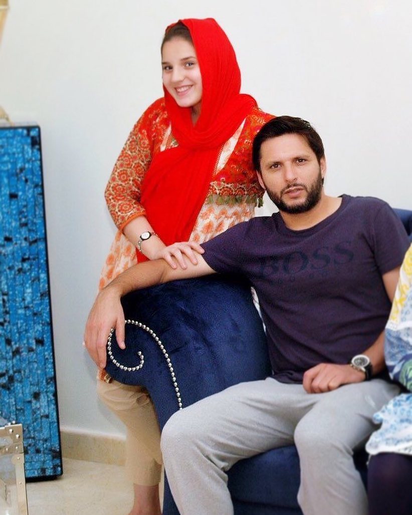 Shahid Afridi Daughters - 25 Adorable Pictures